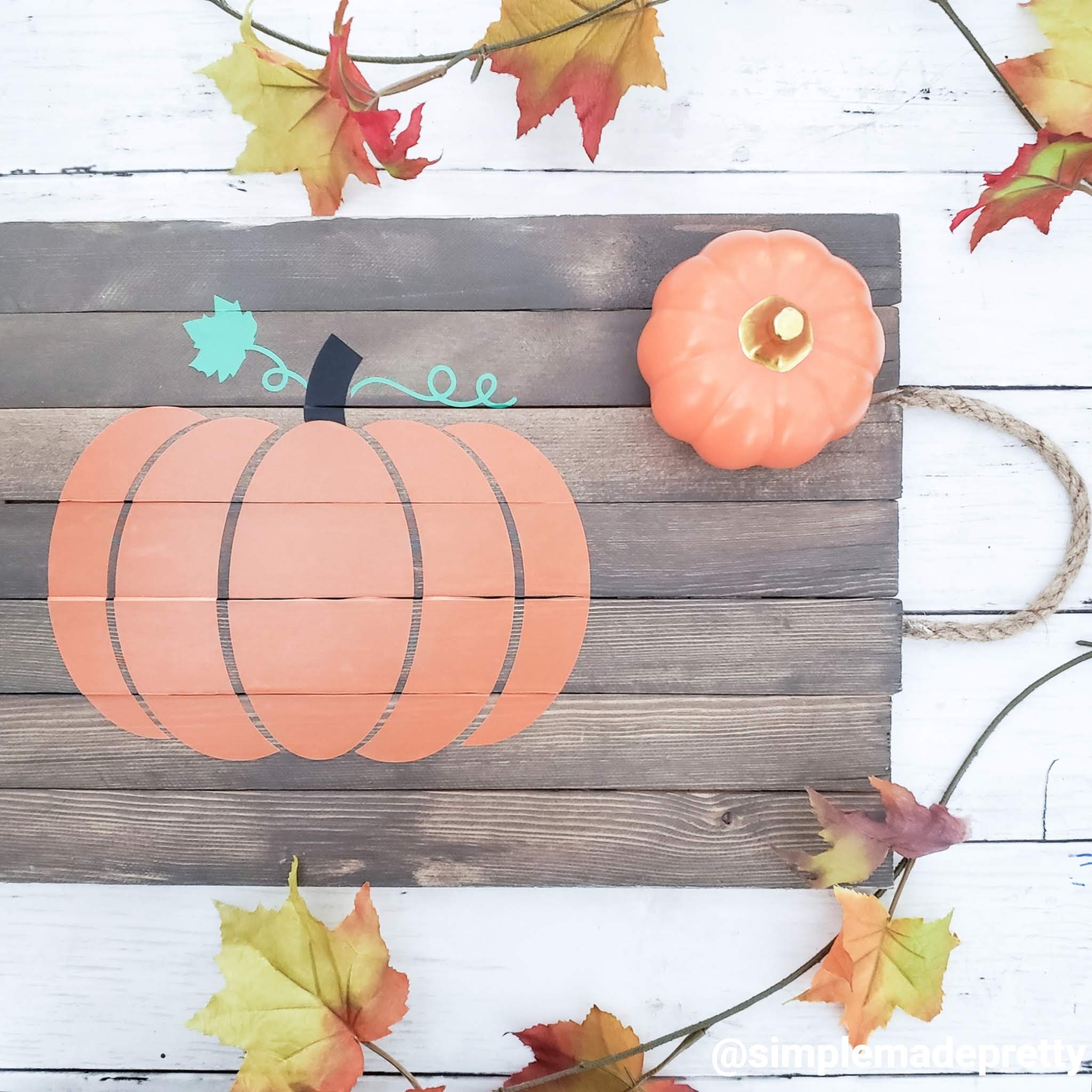 DIY Double-Sided Farmhouse Tray - Craft & Create Club by Simple Made Pretty