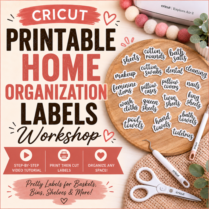 Printable Home Organization Labels