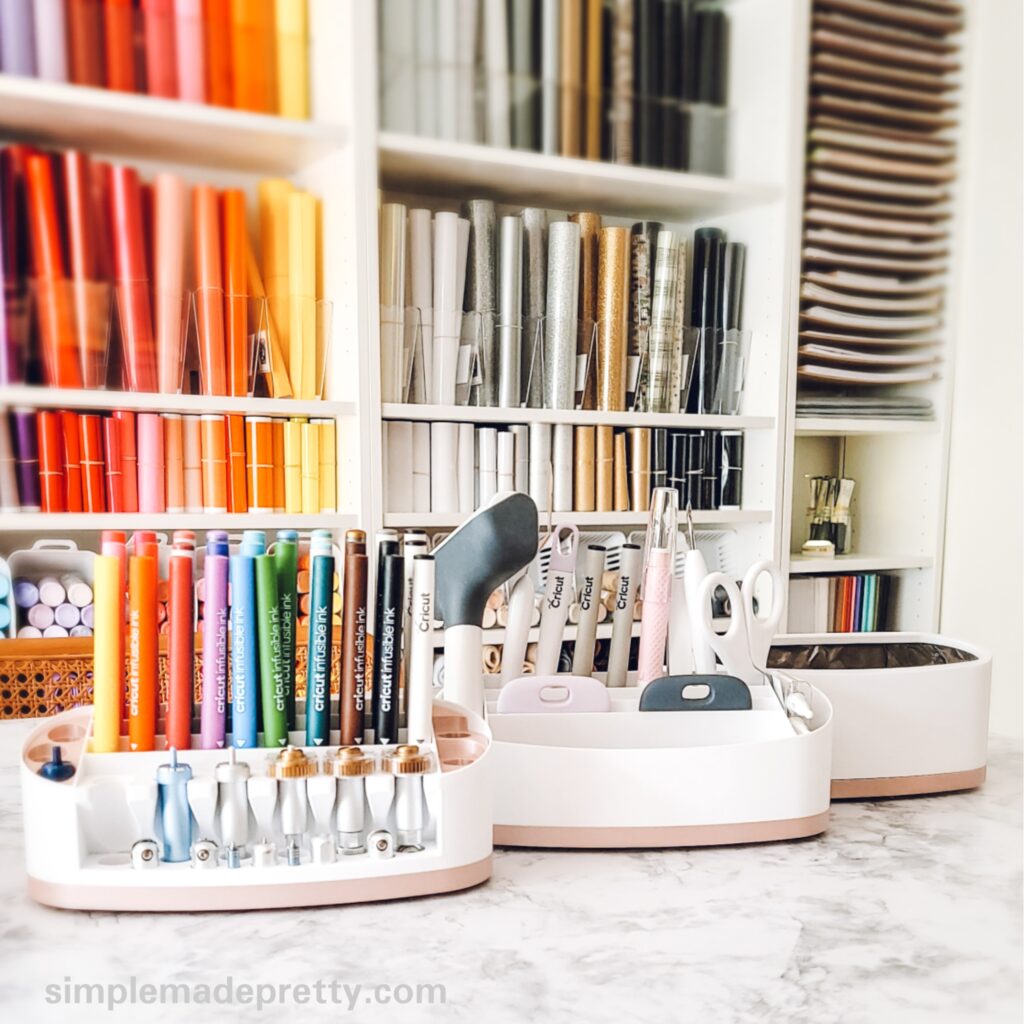 Cricut Craft Room Organization Ideas
