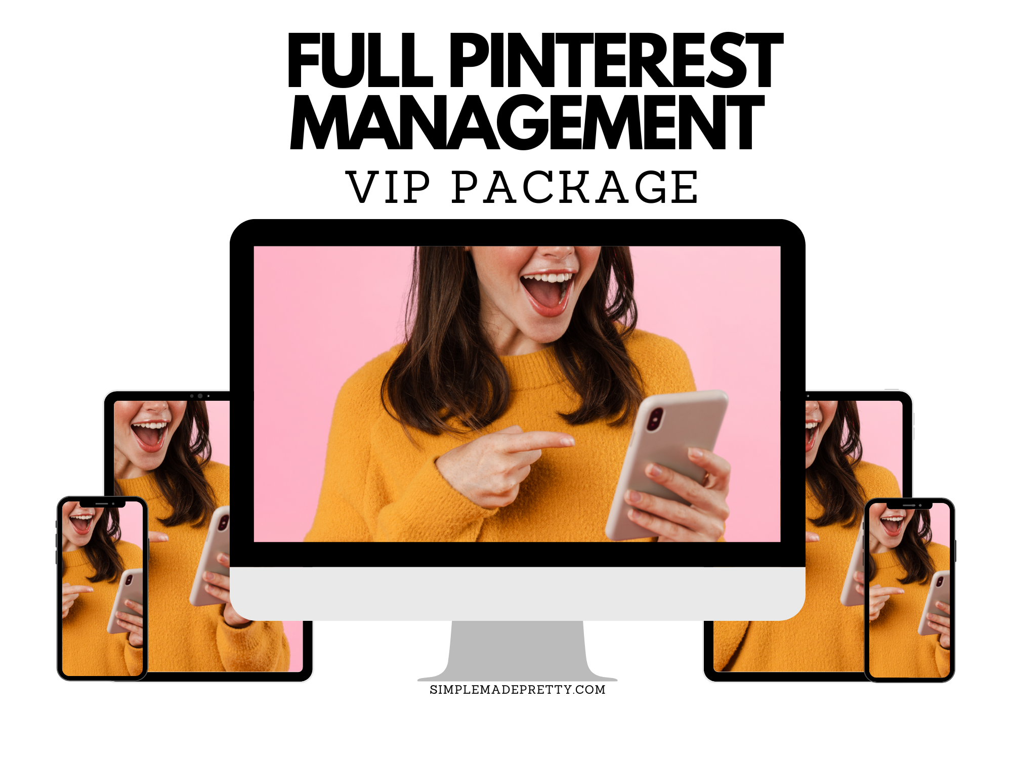 👑 VIP Package – Full Pinterest Management