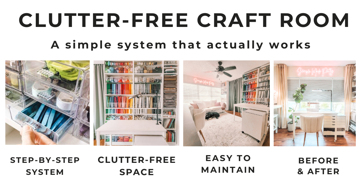 Clutter-Free Craft Room Course