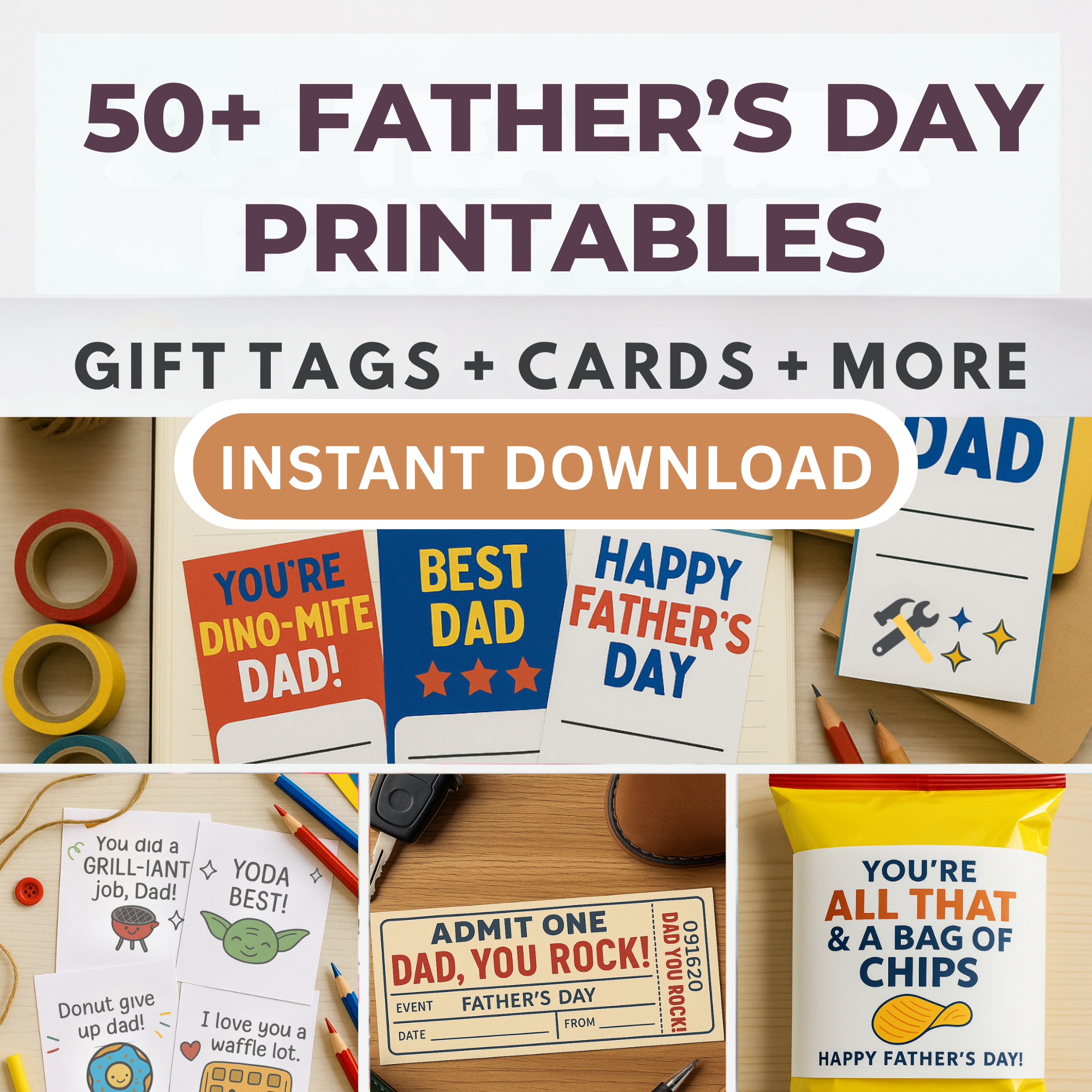 Father's Day Printables Mega Bundle
