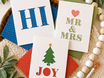 Cricut Simple Greeting Cards