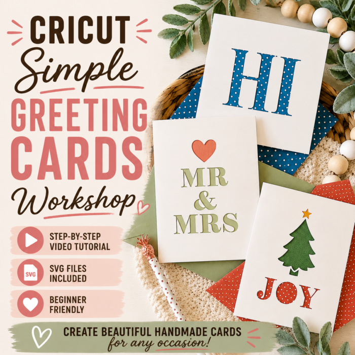 Cricut Simple Greeting Cards Workshop