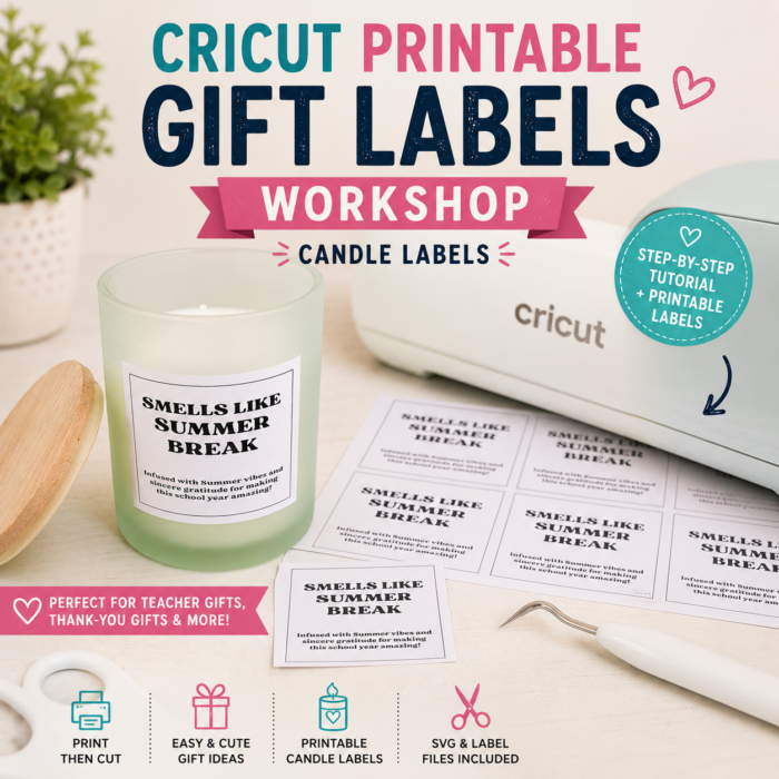 Cricut Printable Gift Labels