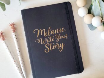 Dollar Tree Cricut Personalized Journal